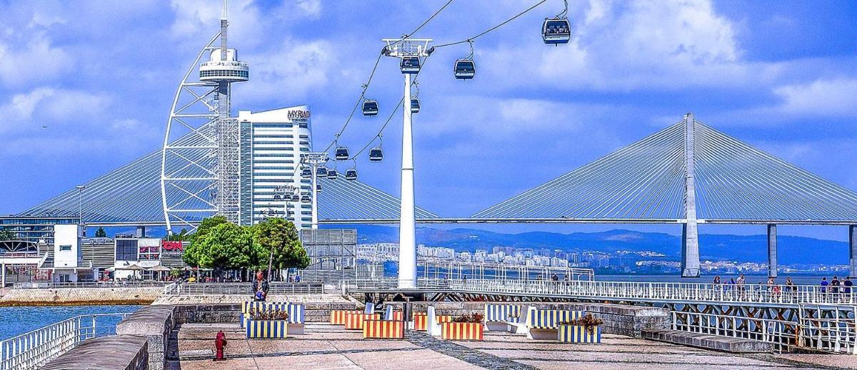 Parque Das Nacoes Lisbona Esterno foto