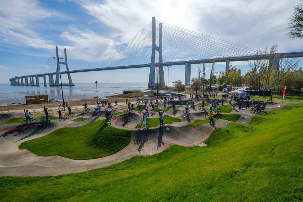 Parque Das Nacoes Lisbona Esterno foto